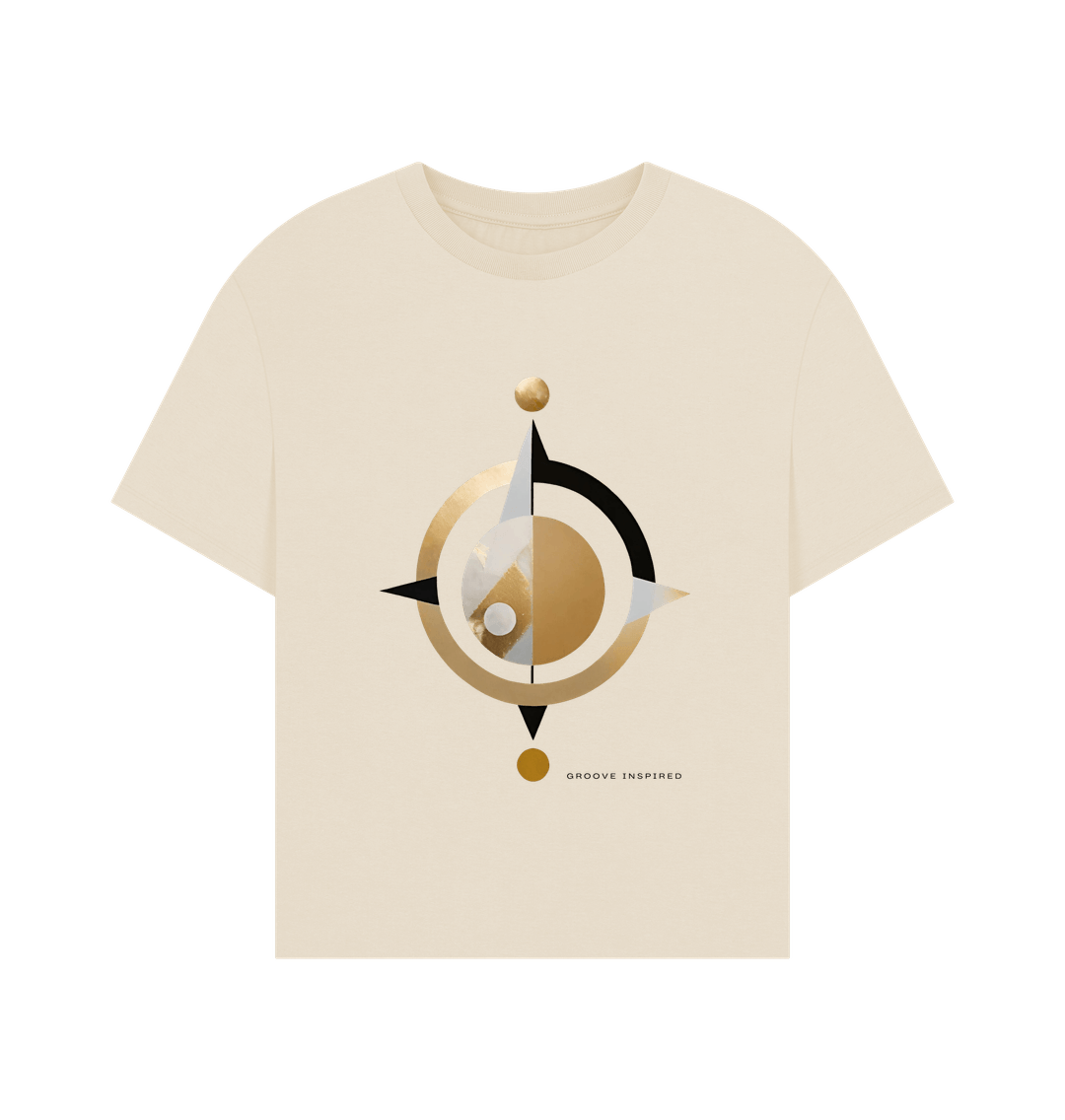 Oat Lunar Geometry - Celestial (Oversized T-Shirt)