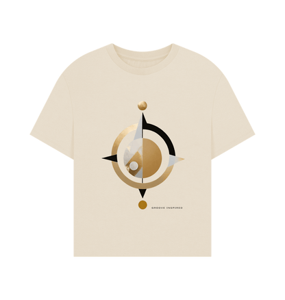 Oat Lunar Geometry - Celestial (Oversized T-Shirt)