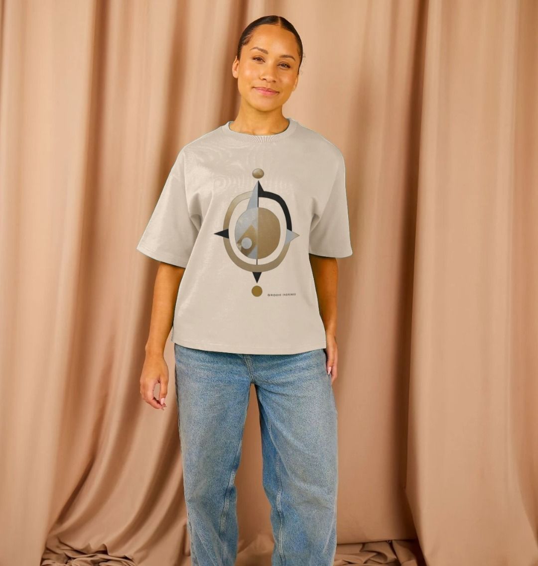 Lunar Geometry - Celestial (Oversized T-Shirt)